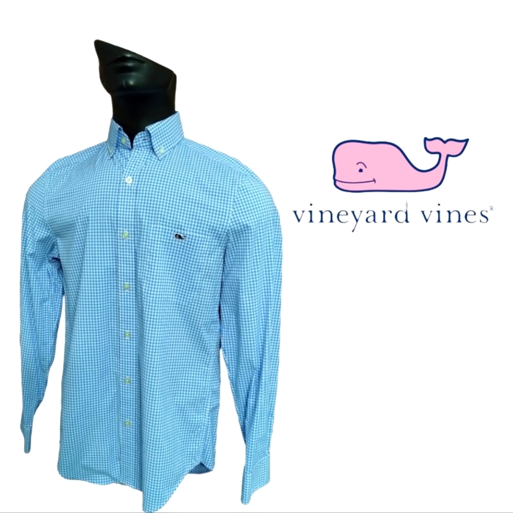 Vineyard Vines Men's X Small Performance Long Sleeve Button Down Shirt